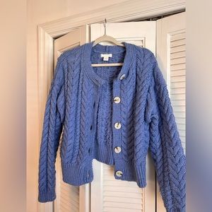 H&M blue medium sweater